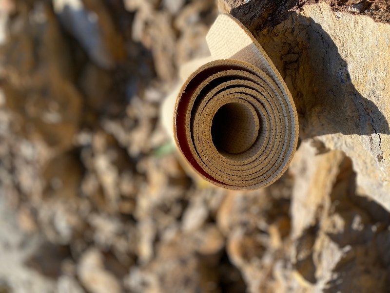 LovEarth Studio Yoga Mat Natural (without bag)