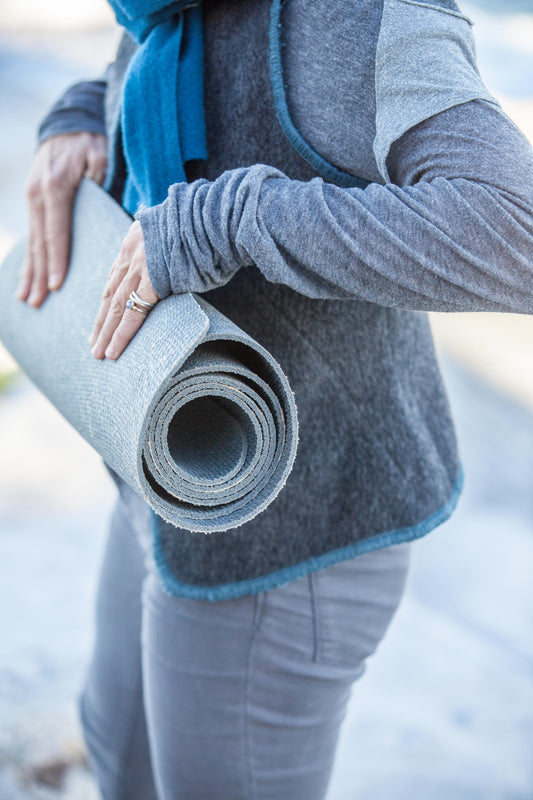 LovEarth Charcoal Studio Yoga Mat (without bag)